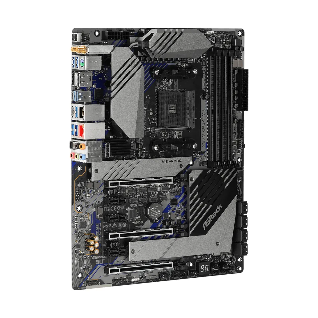 MB AM4 ASROCK X570 Creator 10GBit ETH HDMI DisplayPort USB-C