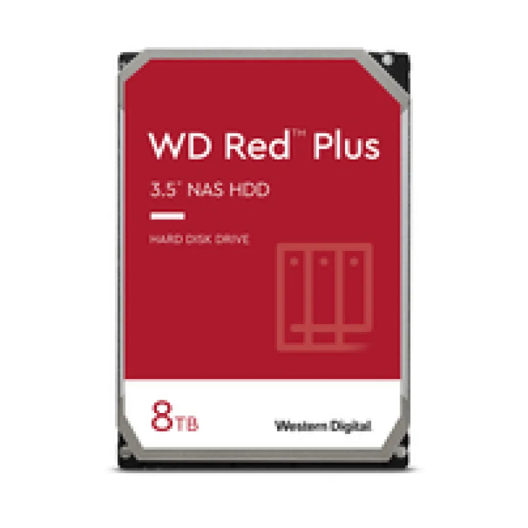 Trdi disk 8TB SATA3 WD80EFZZ 6Gb/s 128MB 5.640 Red PLUS - primerno za NAS
