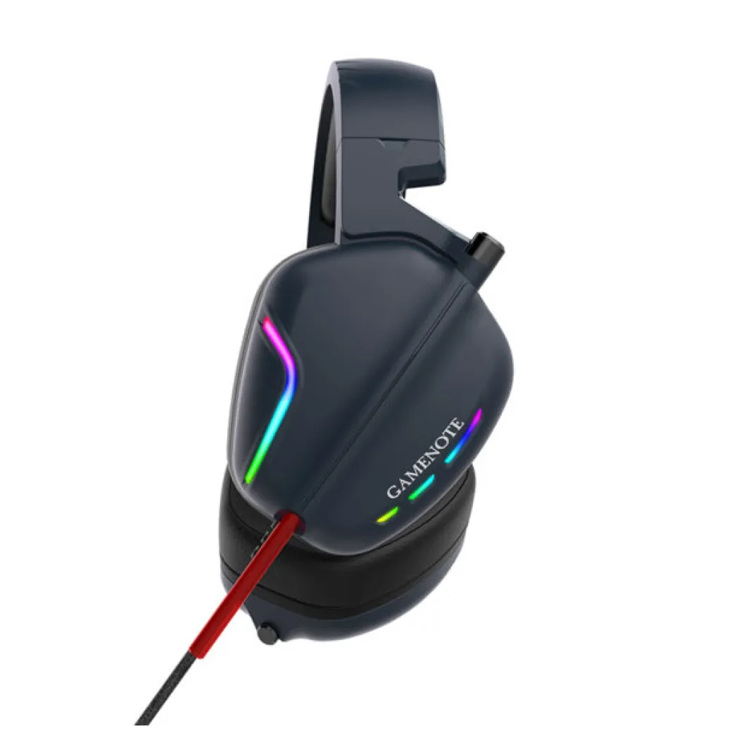 Slušalke žične naglavne USB stereo Havit GAMENOTE H2019U RGB gaming z mikrofonom EOLS-P