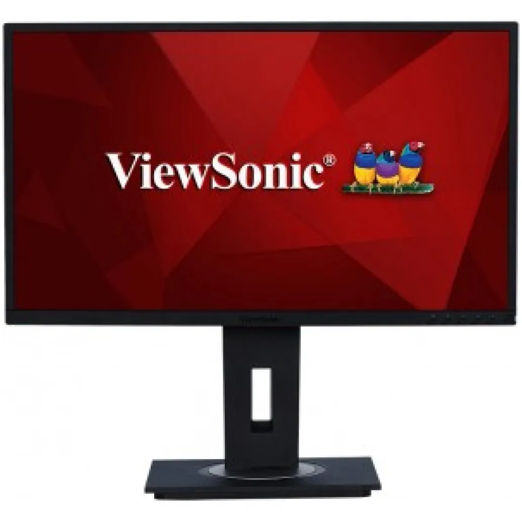 Monitor Viewsonic 59,9 cm (23,8") VG2448 1920x1080 75Hz IPS 5ms VGA HDMI DisplayPort Pivot 1/4xUSB3.0 zvočniki 3H