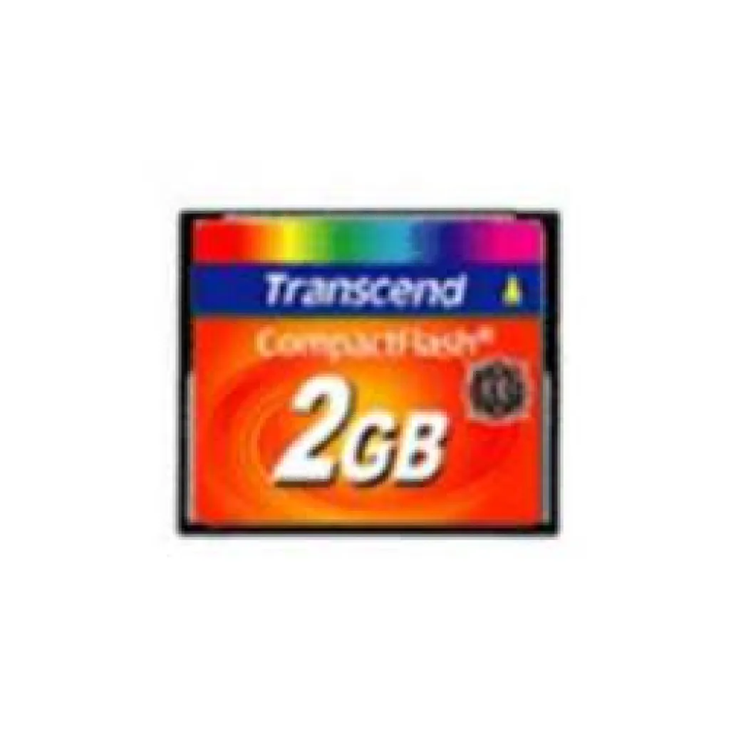 FLASH CompactFlash CF 2GB Transcend (TS2GCF133)