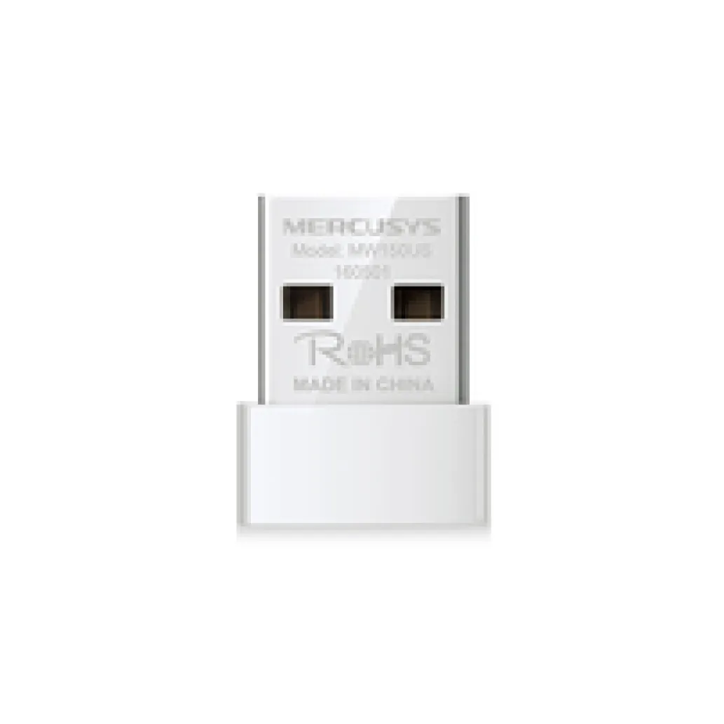 Brezžični mrežni adapter USB 2.0 MERCUSYS Nano WiFi4 802.11n N150 150Mbit/s Nano (MW150US)