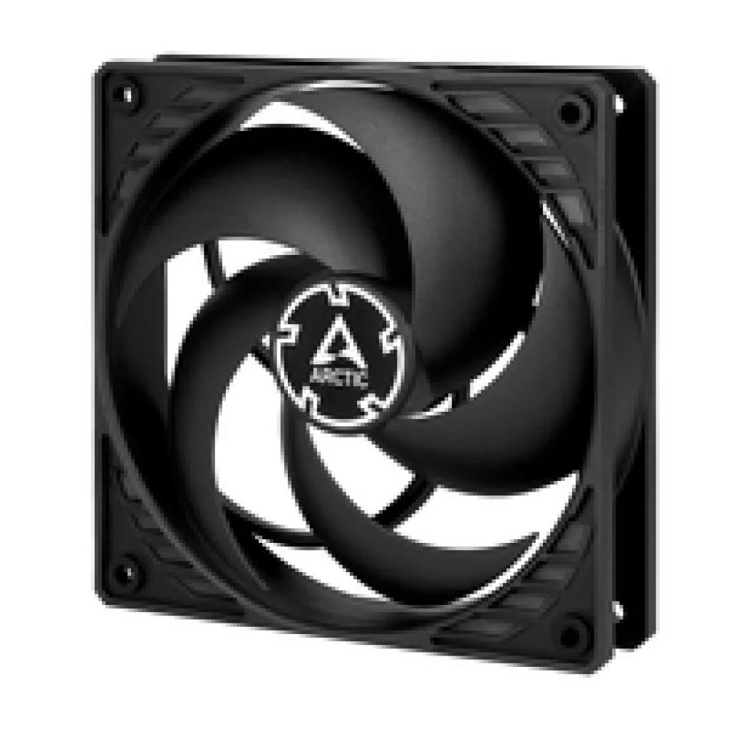 Ventilator Arctic P12 PST Silent 120mm, črna BULK