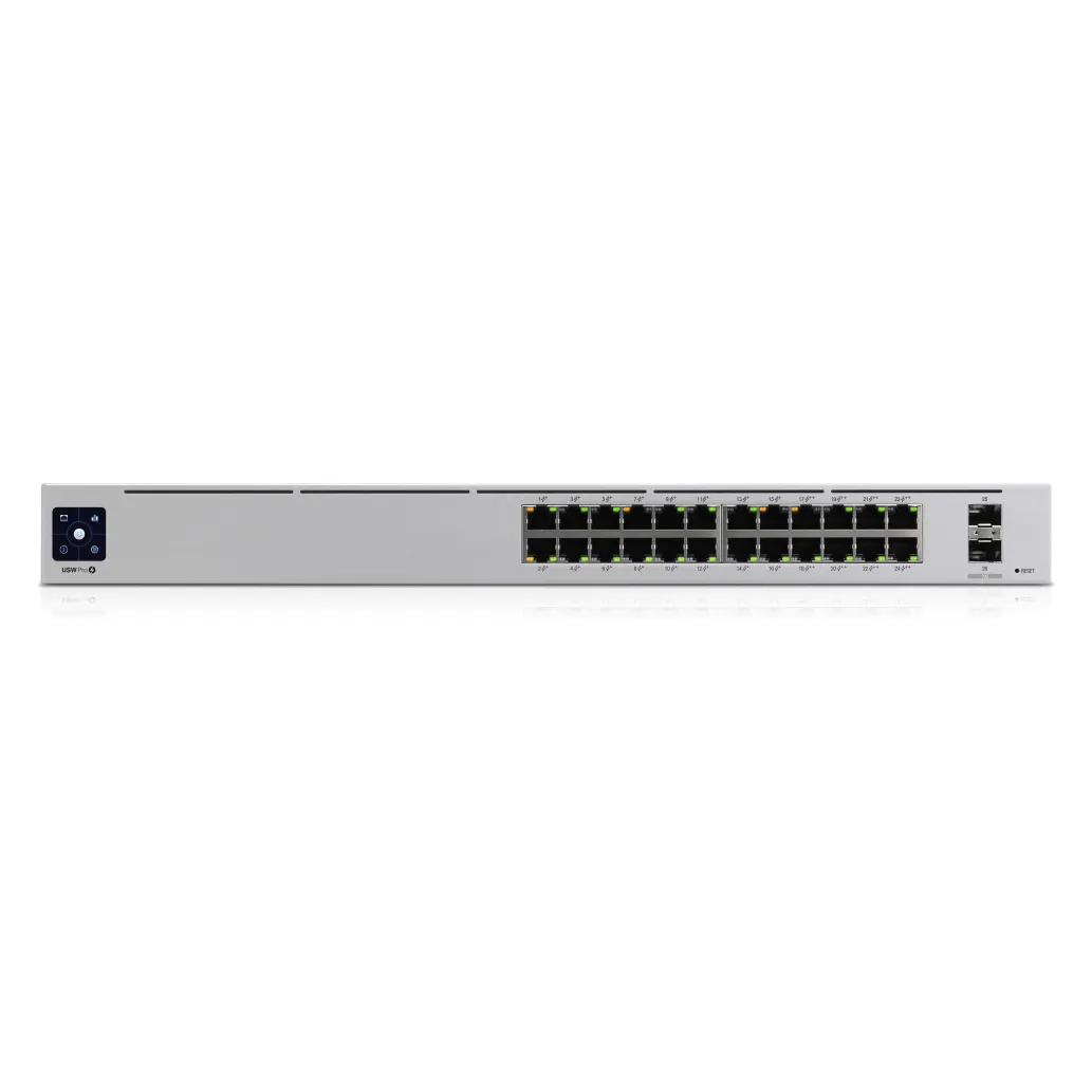 STIKALO 24-PORT UBIQUITI UniFi 100/1000 1000 PoE+ Managed Rackmount (USW-Pro-24-POE)