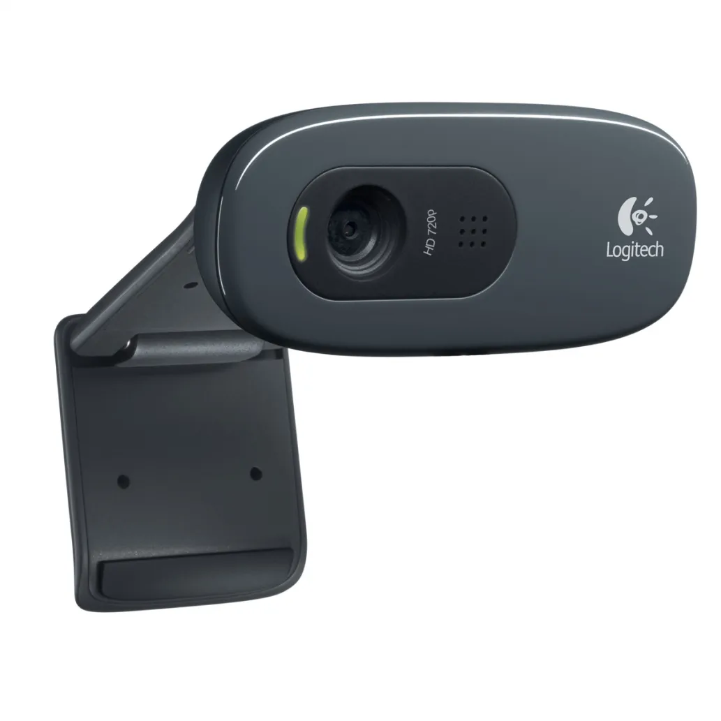 Spletna kamera Logitech C270 3MP HD 720p 30FPS 55° USB-A črno-siva mikrofon z redukcijo šuma (960-001063)
