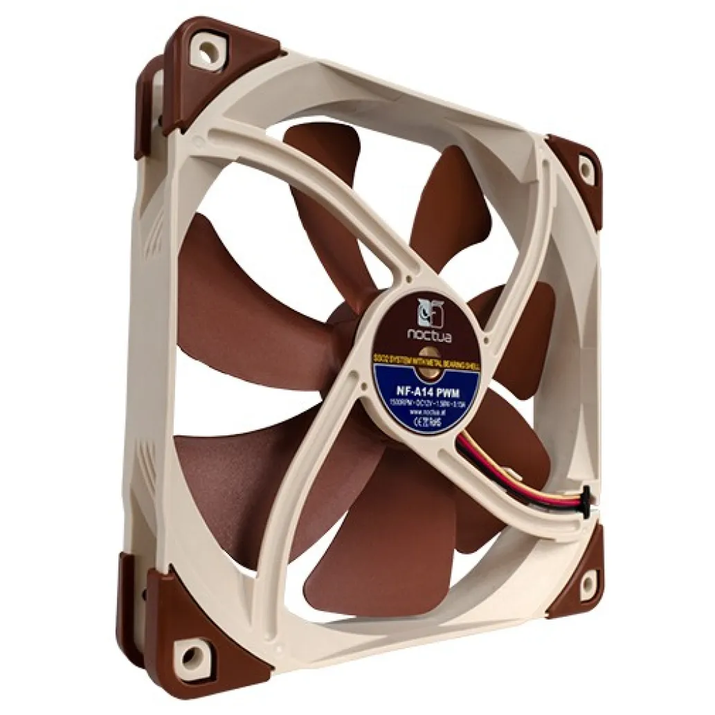 Ventilator Noctua NF-A14 140mm, rjava