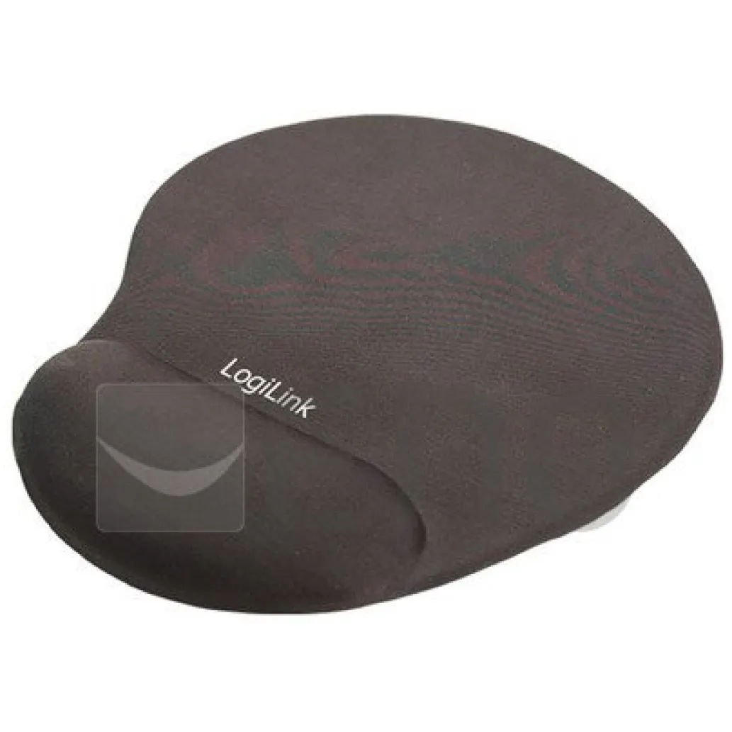 Podloga za miško z gelom ergonomska LogiLink MousePad črna (ID0027)