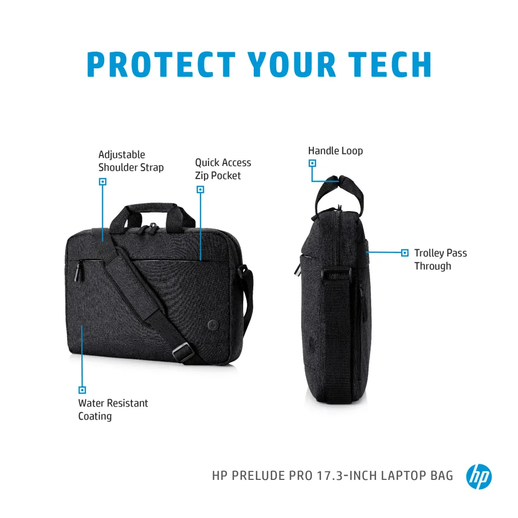 Torba za notesnik 43,9 cm (17,3″) HP Prelude siva (34Y64AA)