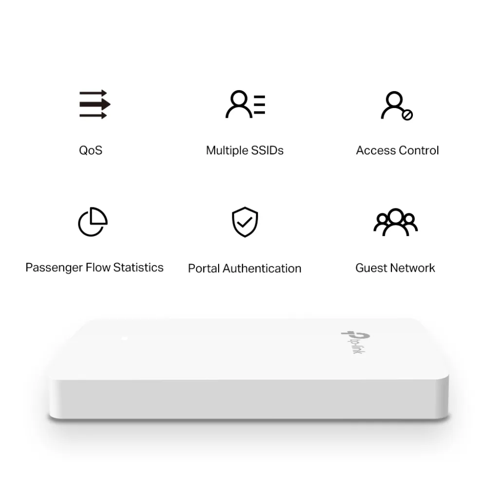Razširitev brezžičnega omrežja stenski TP-Link Omada WiFi5 802.11ac AC1200 867Mbit/s MU-MIMO 4x notranja antena (EAP235-WALL)