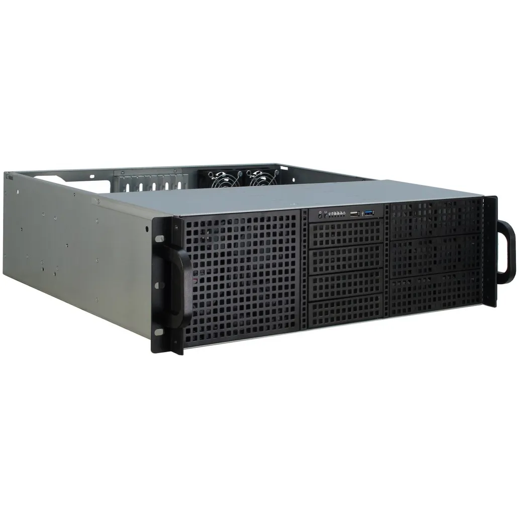 Ohišje Inter-Tech IPC 3U-30240 Strežniško - črna