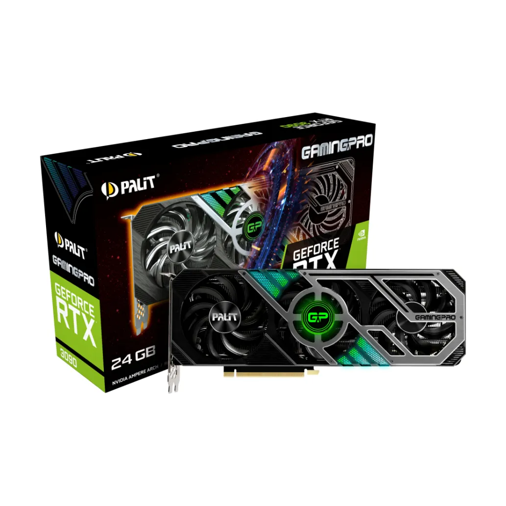 nVidia RTX3090 24GB GDDR6X Palit Gaming PRO 1xHDMI 2.1 3xDisplayPort 1.4a