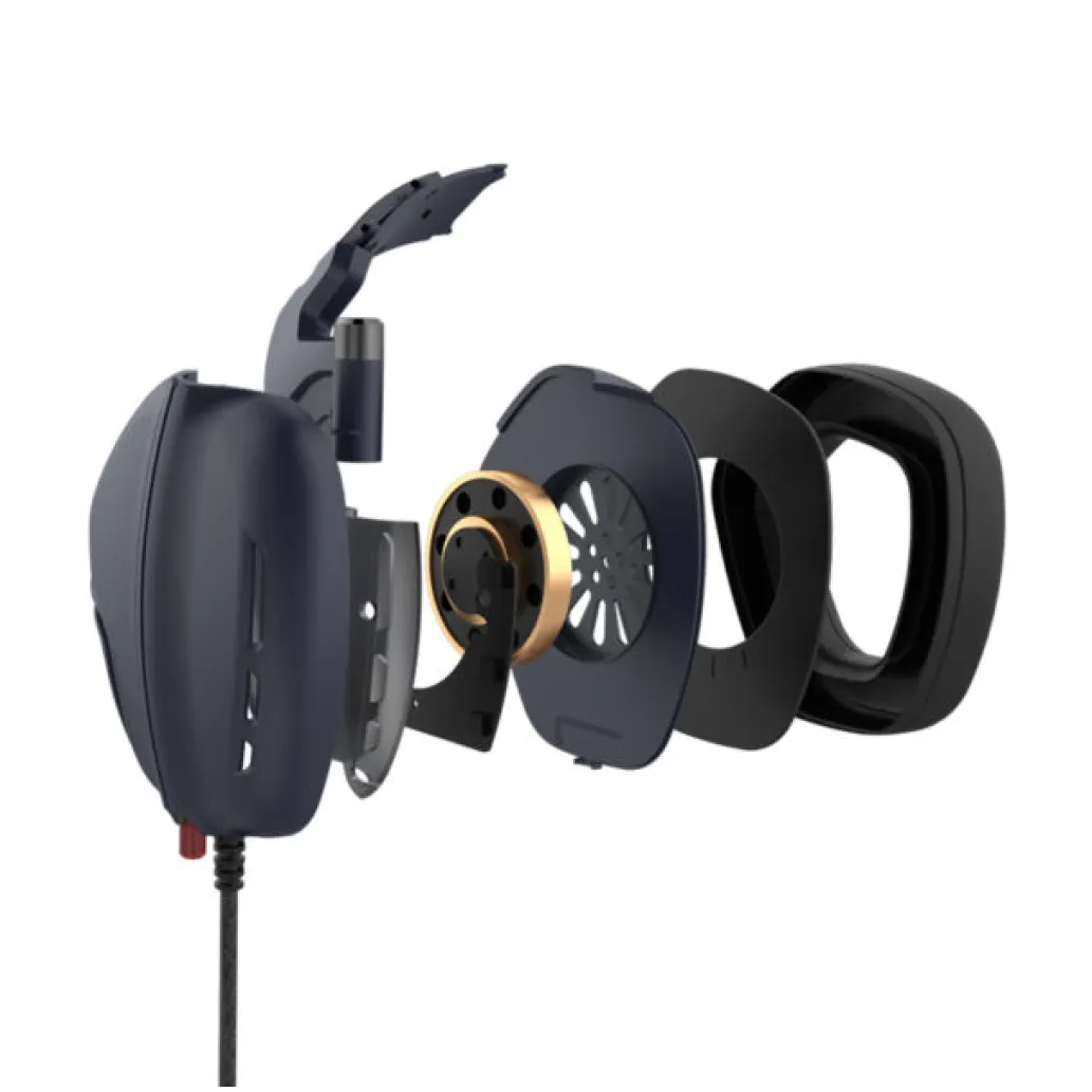 Slušalke žične naglavne USB stereo Havit GAMENOTE H2019U RGB gaming z mikrofonom EOLS-P