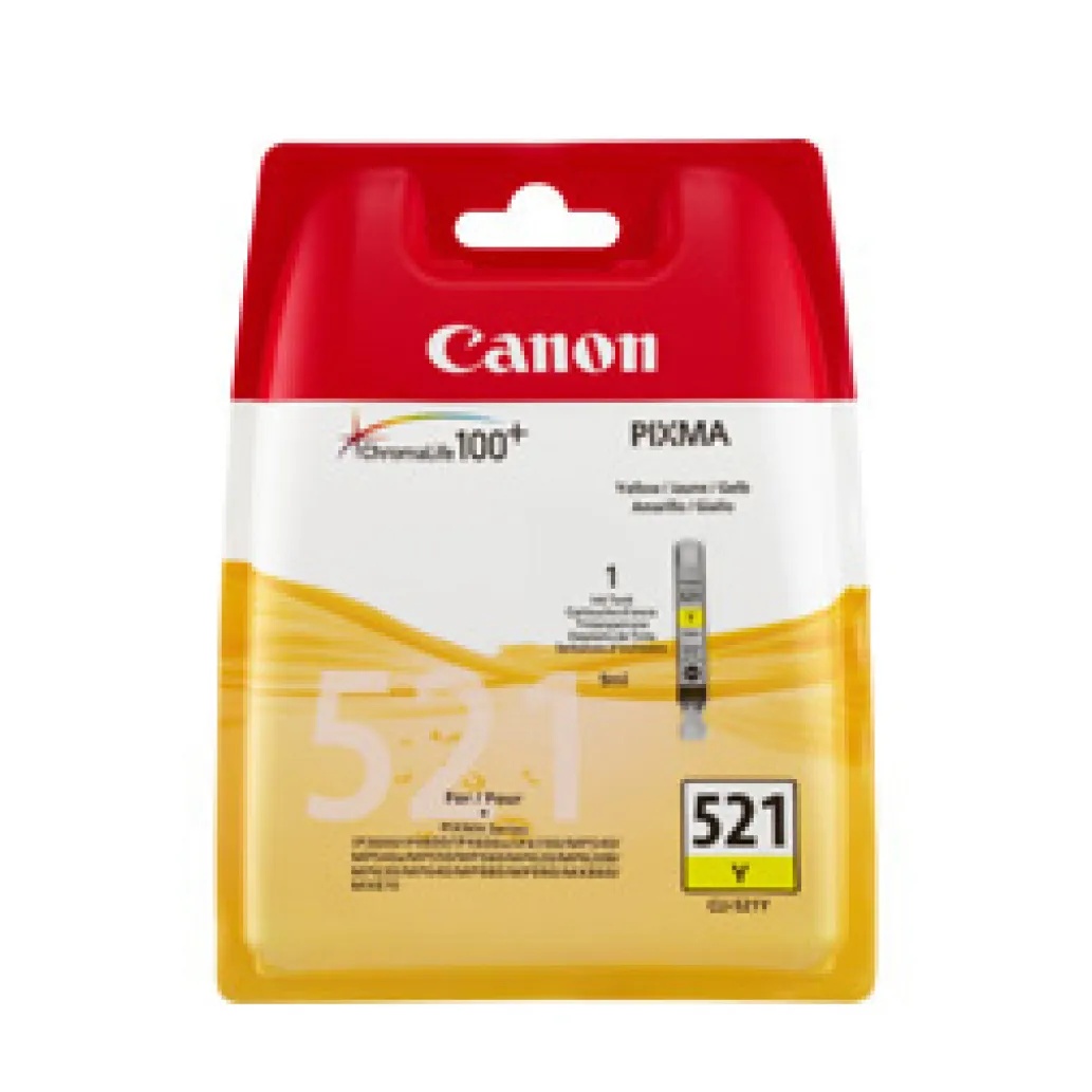 KART CANON CLI-521Y Yellow
