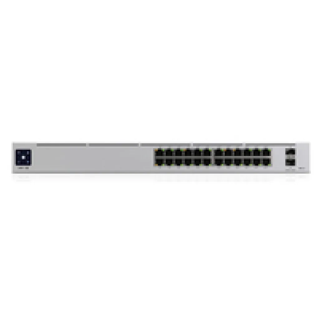 STIKALO 24-PORT UBIQUITI UniFi 100/1000 1000 PoE+ Managed Rackmount (USW-Pro-24-POE)