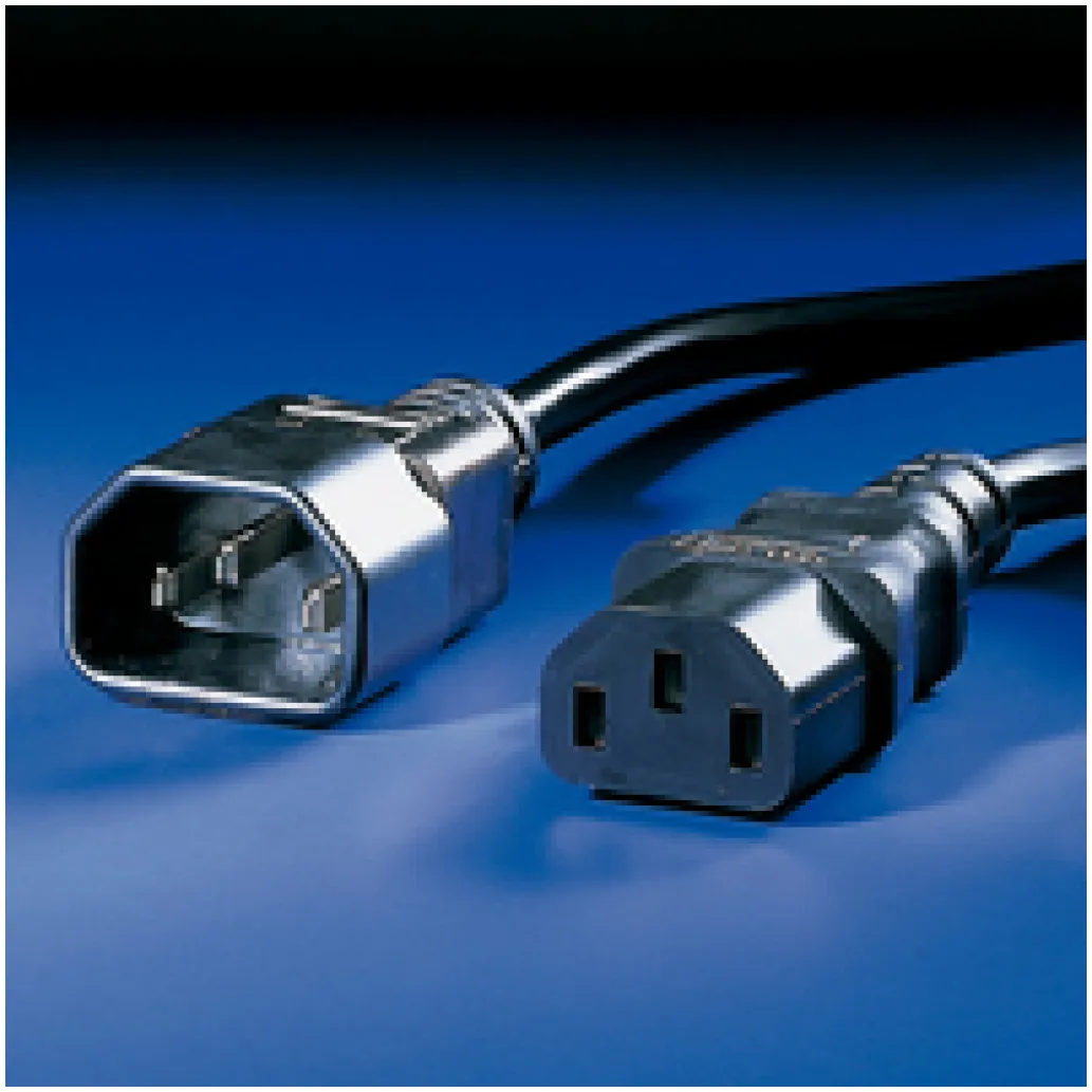 KABEL NAPAJALNI 220V podaljšek 3,00m C13 - C14 Value (19.99.1530-50)