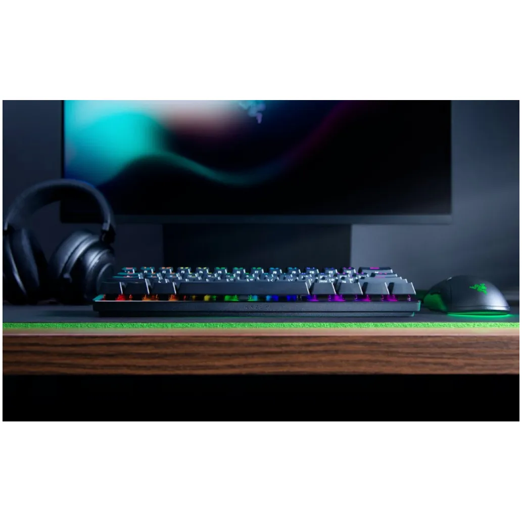 Tipkovnica Razer Huntsman Mini Clicky Optical Switch US SLO gravura