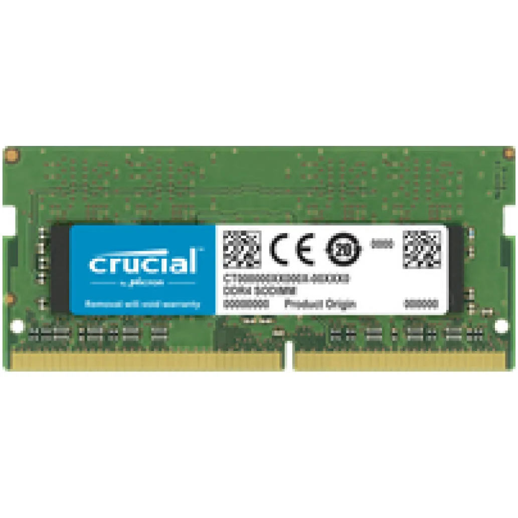 SO-DIMM DDR4 32GB 3200MHz CL22 Single (1x32GB) Crucial (CT32G4SFD832A)