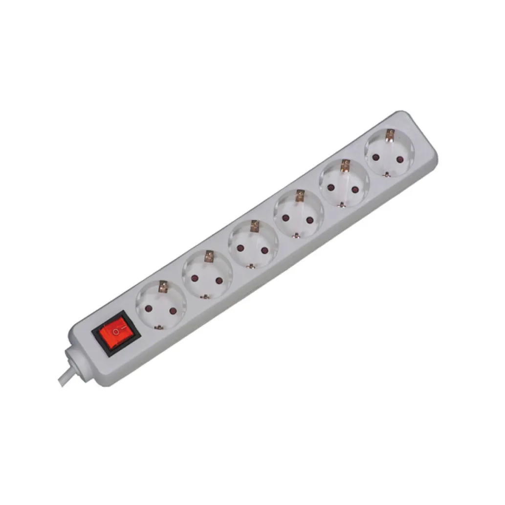 Razdelilec Razni proizvajalci 5,00m 6x230V stikalo (8203007)