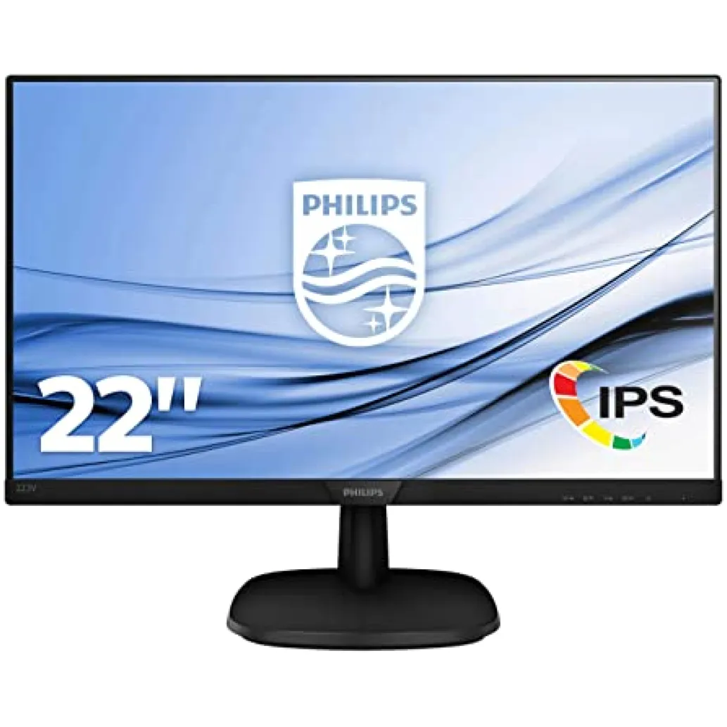 Monitor Philips 54,6 cm (21,5") 223V7QHAB 1920x1080 IPS 5ms VGA HDMI zvočniki