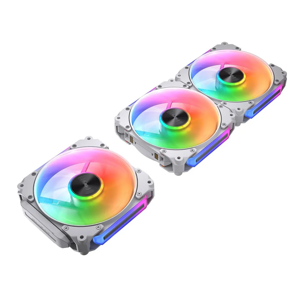 Ventilator Cougar Apolar (3 kosi) - Modularni 120mm bela RGB