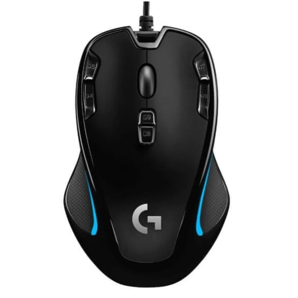 Miš Logitech USB optična gaming G300s črna-modra 20G 2500DPI (910-004345)