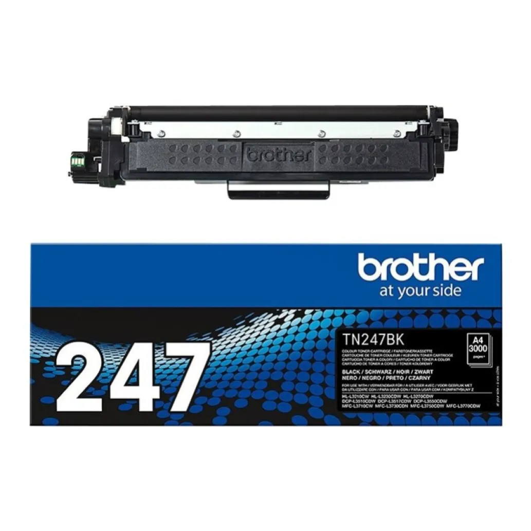 TONER BROTHER Črn visoke zmogljivosti TN247BK