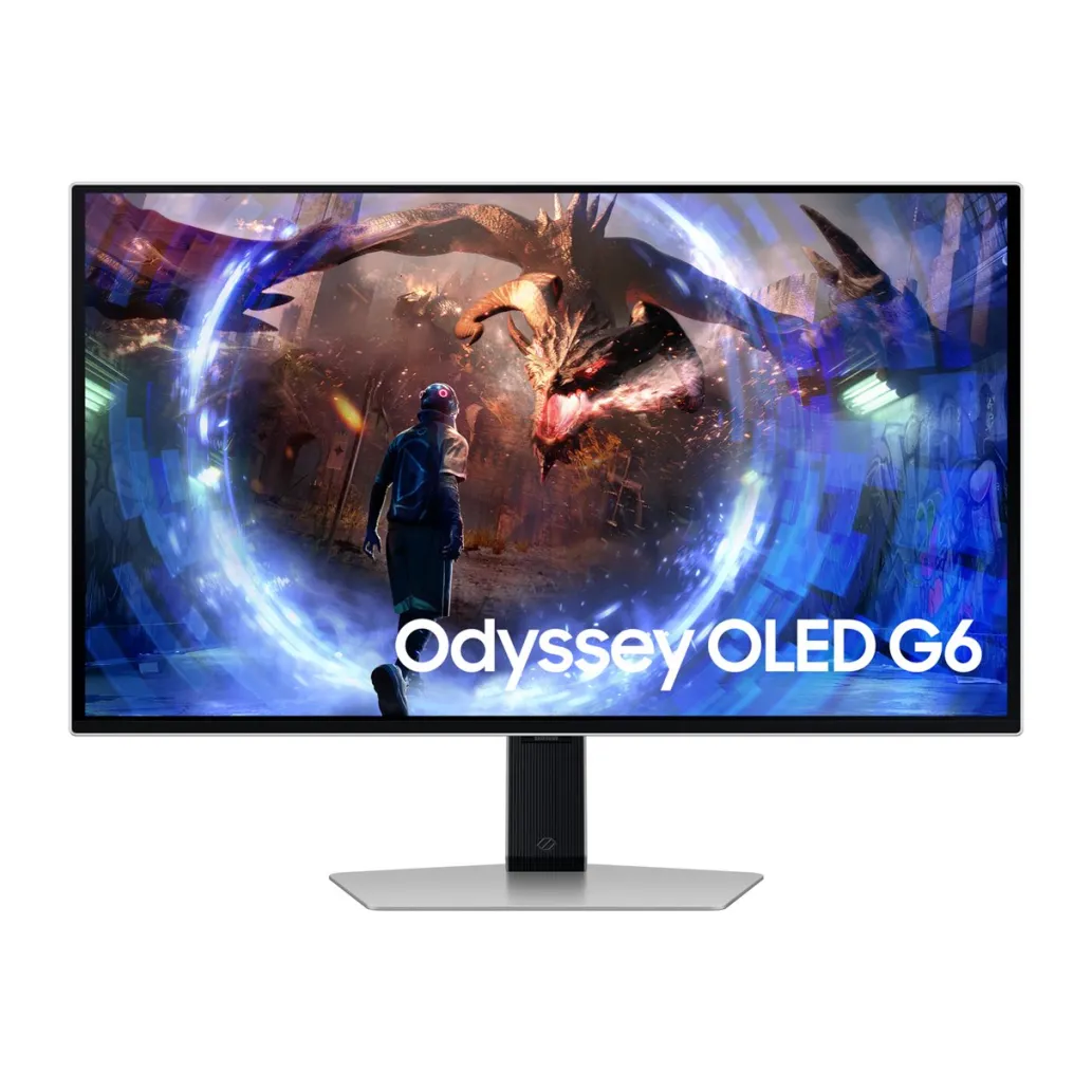 Monitor Samsung 68,6 cm (27,0") S27DG600SU 2560x1440 Gaming 360Hz OLED 0,03ms 2xHDMI DisplayPort 2xUSB3.2 Pivot FreeSync Premium PRO HDR10+ Gaming Odyssey OLED G6