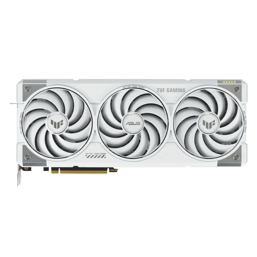 Grafična kartica nVidia RTX5070Ti Asus TUF OC Edition bela - 16GB GDDR7 (90YV0MD3-M0NA00)