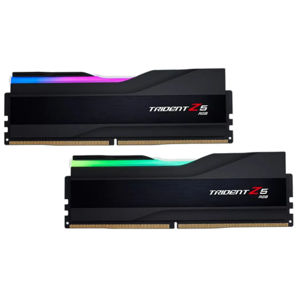 DDR5 32GB 7200MHz CL34 KIT (2x16GB) G.Skill RGB Trident Z5 XMP3.0 1,4V Gaming črna (F5-7200J3445G16GX2-TZ5RK)