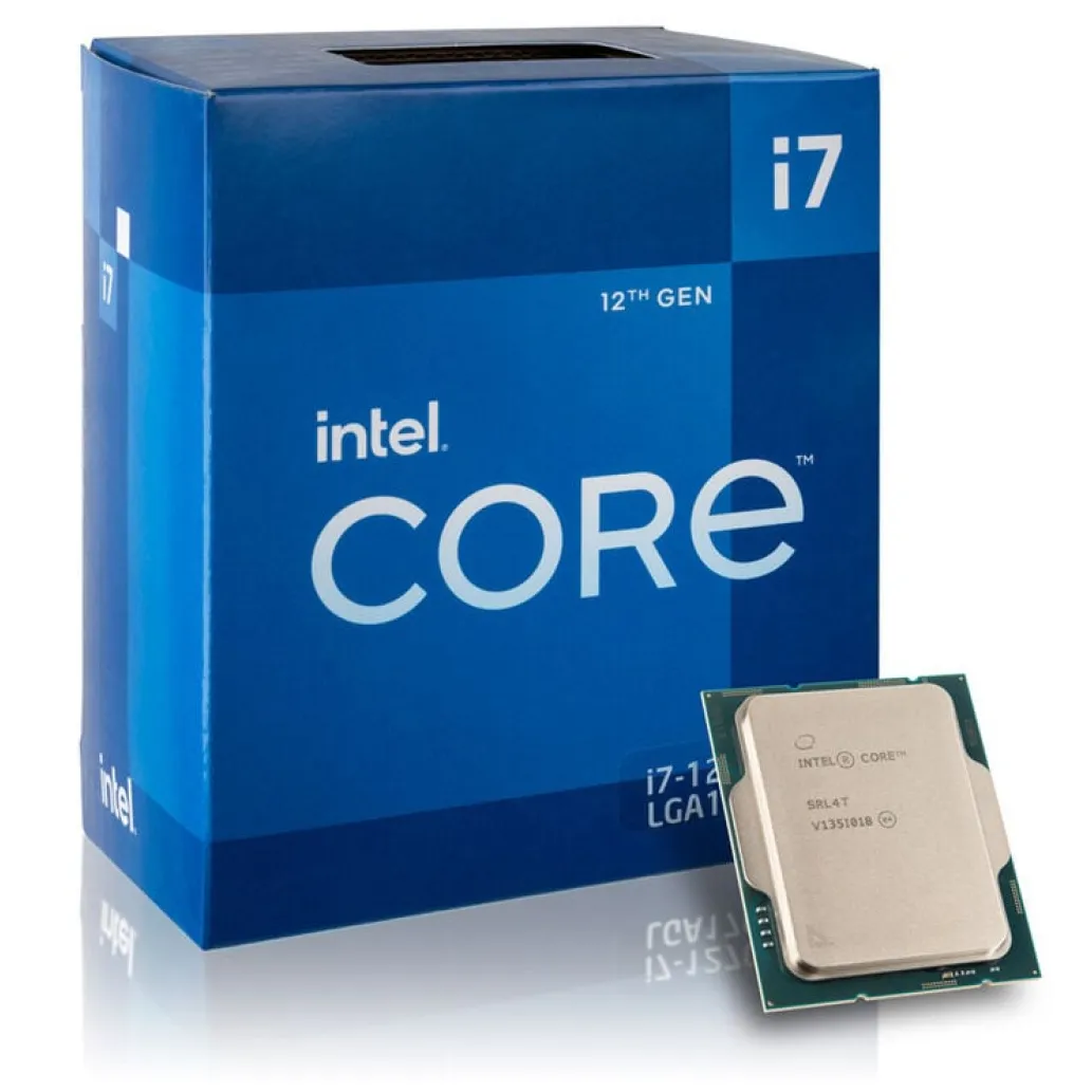 Procesor Intel 1700 Core i7 12700K 12C/20T 2.7GHz/5.0GHz BOX 125W/190W grafika HD 770 brez hladilnika