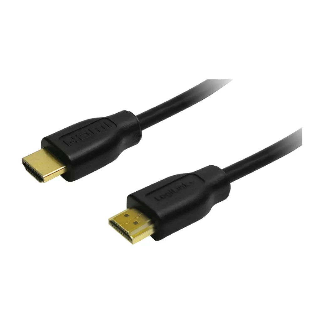 KABEL HDMI/HDMI M/M 5,0m LogiLink pozlačeni kontakti V1,4 (CH0039)