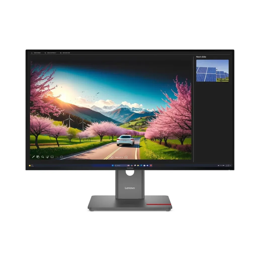 Monitor Lenovo 80 cm (31,5") P32UD-40 3840x2160 120Hz IPS 4ms HDMI DisplayPort Thunderbolt4 USB-C 140W DP-Out Thunderbolt4-Out 4xUSB3.2 USB-C-Out Pivot DCI-P3-98% RJ45 KVM HDR10 ThinkVision
