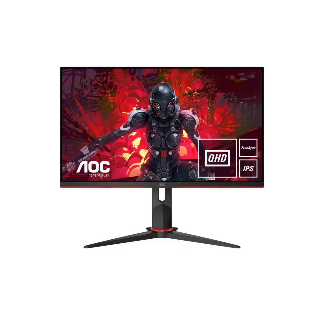 Monitor AOC 68,6 cm (27,0") Q27G2U 2560x1440 Gaming 144Hz VA 1ms 2xHDMI DisplayPort 4xUSB3.0 Pivot 3H sRGB121% FreeSync Premium
