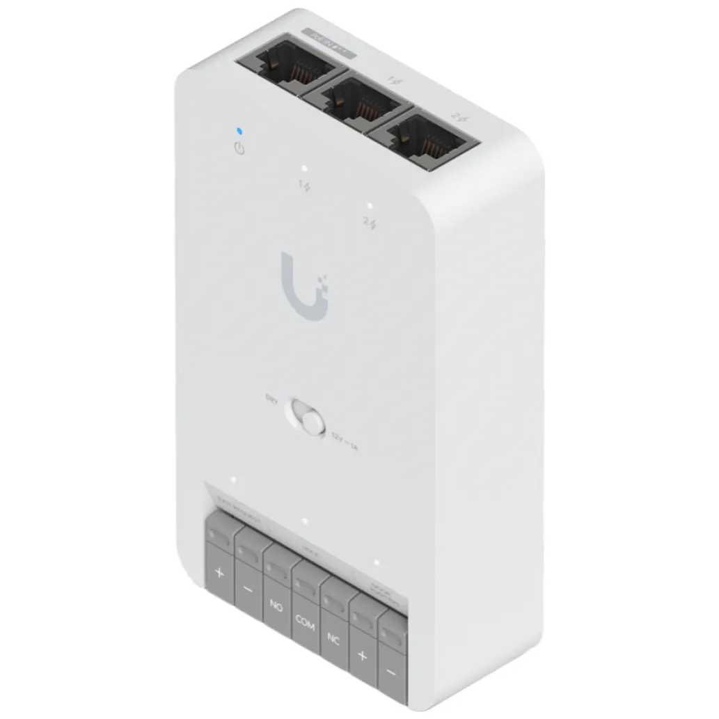 Ubiquiti UA-HUB-DOOR-MINI – Kompaktna centrala za nadzor dostopa (za 1 vrata, PoE++)
