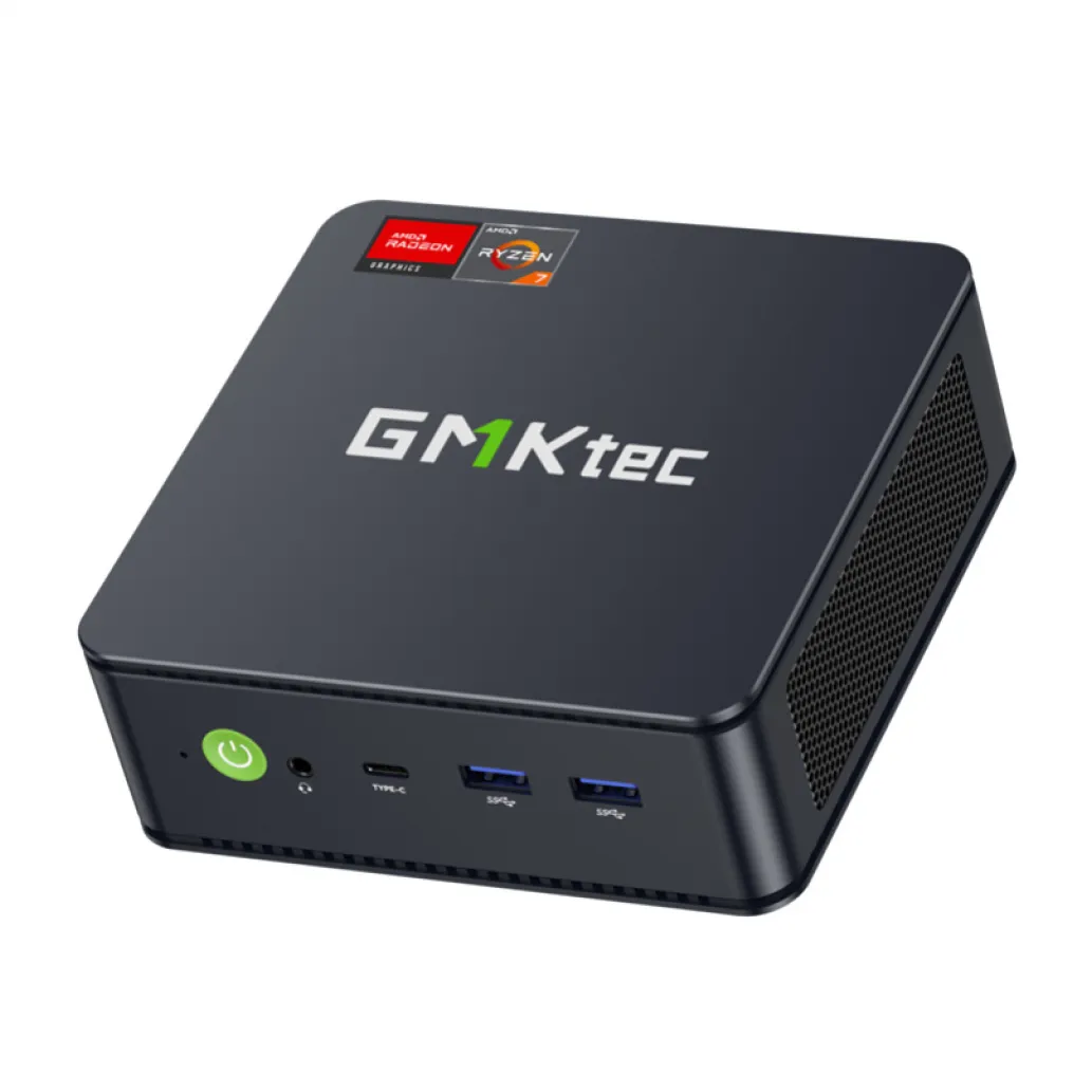 Mini PC GMKtec M5 Ultra AMD Ryzen7 7730U 16GB RAM 512GB SSD Win11Pro črn
