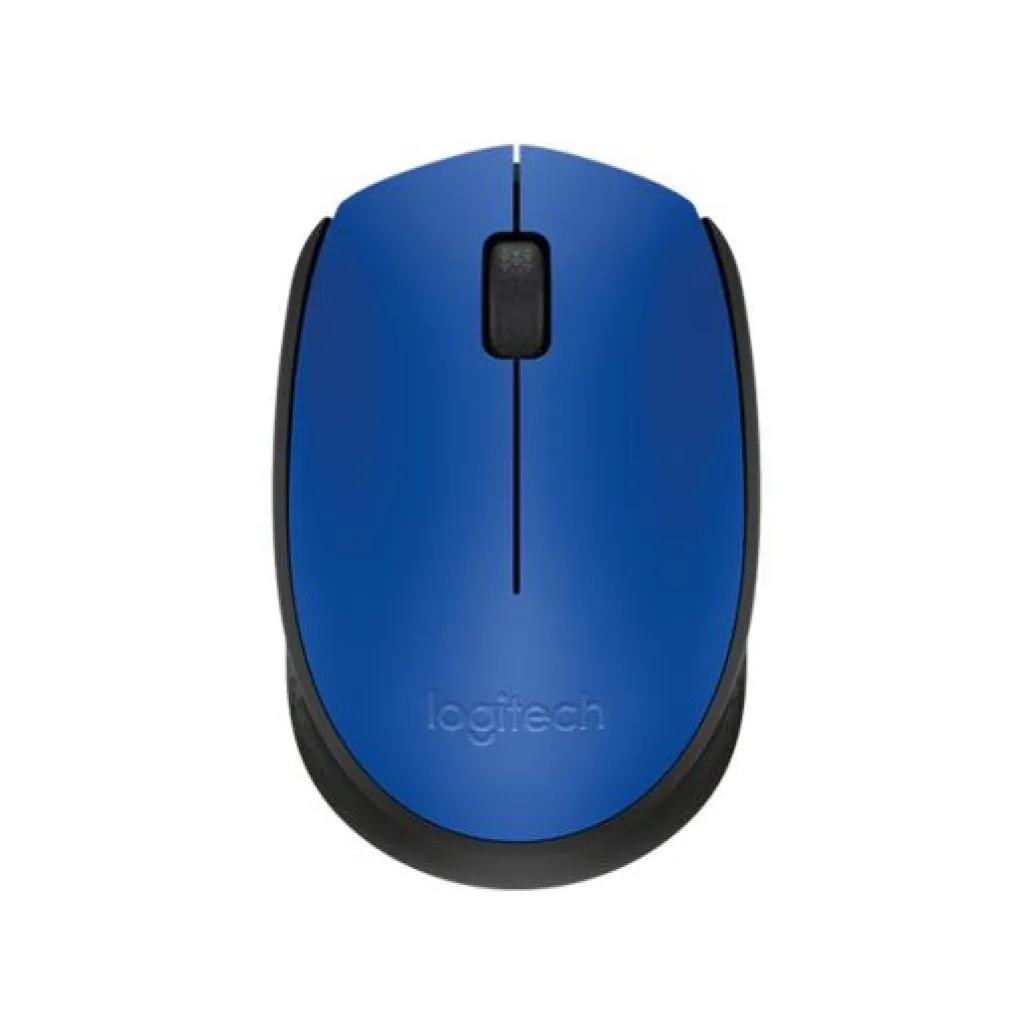 Miš  Logitech NoteBook Brezžična M171 optična nano modra (910-004640)