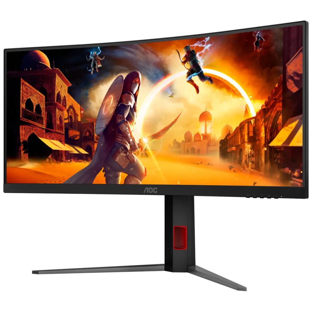 Monitor AOC 86,4 cm (34,0") CU34G4Z 3440x1440 Curved Gaming 240Hz Fast-VA 0,3ms 2xHDMI DisplayPort 2xUSB3.2 HAS DCI-P3-103% AdaptiveSync HDR400 G4