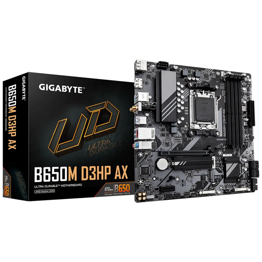 Osnovna plošča AM5 GigaByte B650M D3HP ATX HDMI 2xDisplayPort