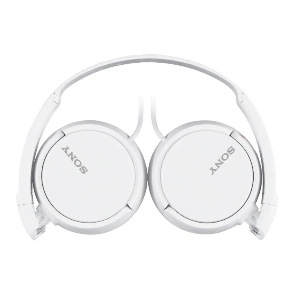 Slušalke Sony MDR-ZX110AP - z mikrofomom bele barve