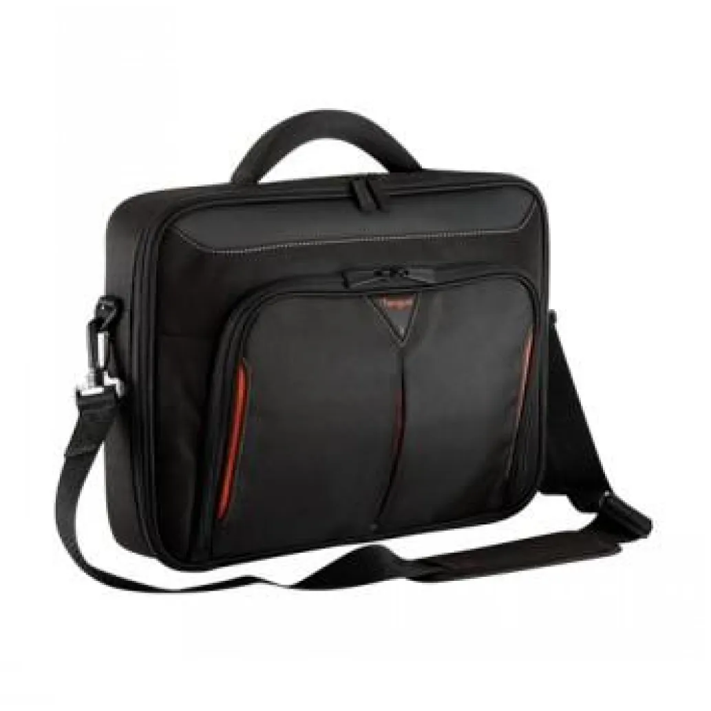 Torba za notesnik 36,0 cm (14,1") Targus Classic Clamshell črna/rdeča (CN414EU)