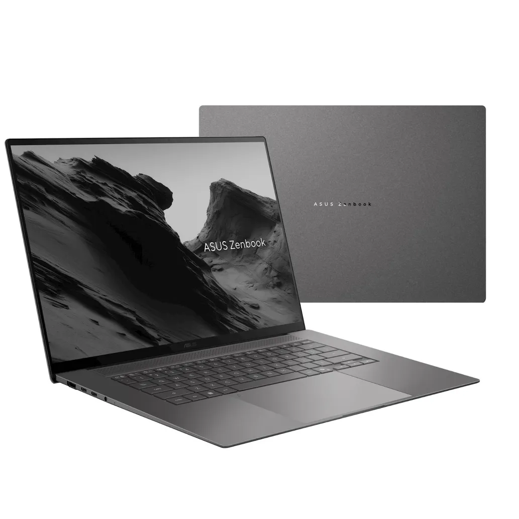 Prenosnik Asus 40,64 cm (16,0") Zenbook S16 2880x1800 OLED na dotik 500nit 120Hz Ryzen AI 9 465/32GB/SSD2TB/BL/AI Chip: 50 TOPs/CER-ALU/AMD Radeon 880M/Win11Pro (90NB17H6-M00LA0)