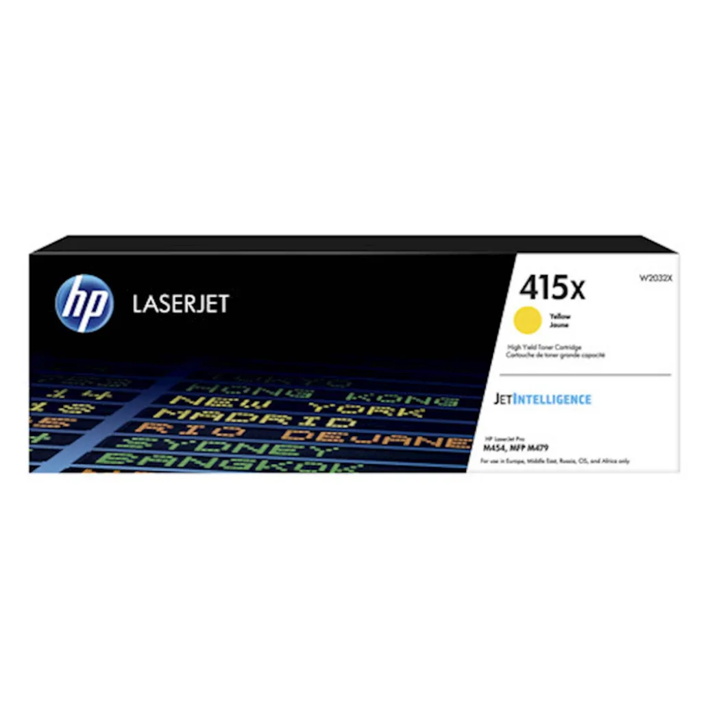 TONER HP 415X YELOW ZA LJ M454/MFP M479 ZA 6.000 STRANI