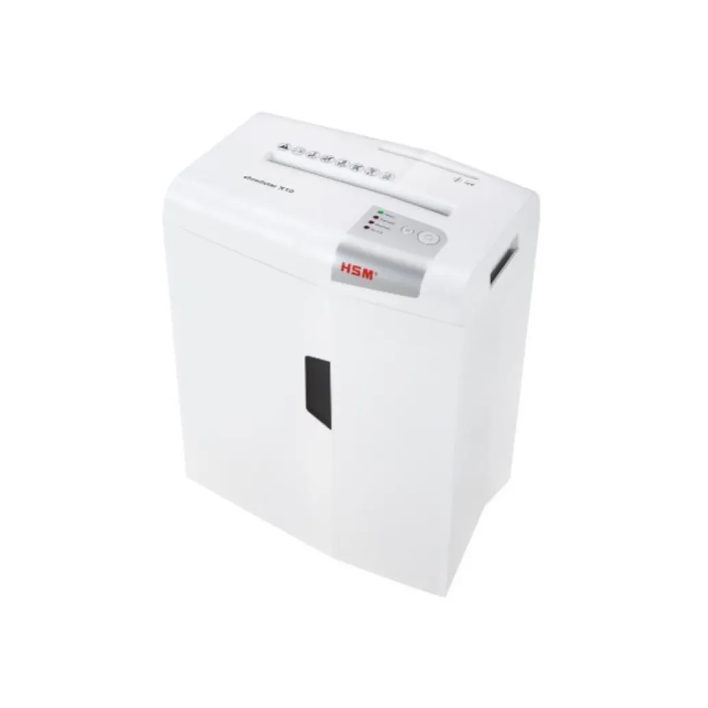 Uničevalec dokumentov HSM X10 do 10 listov 20L 220mm