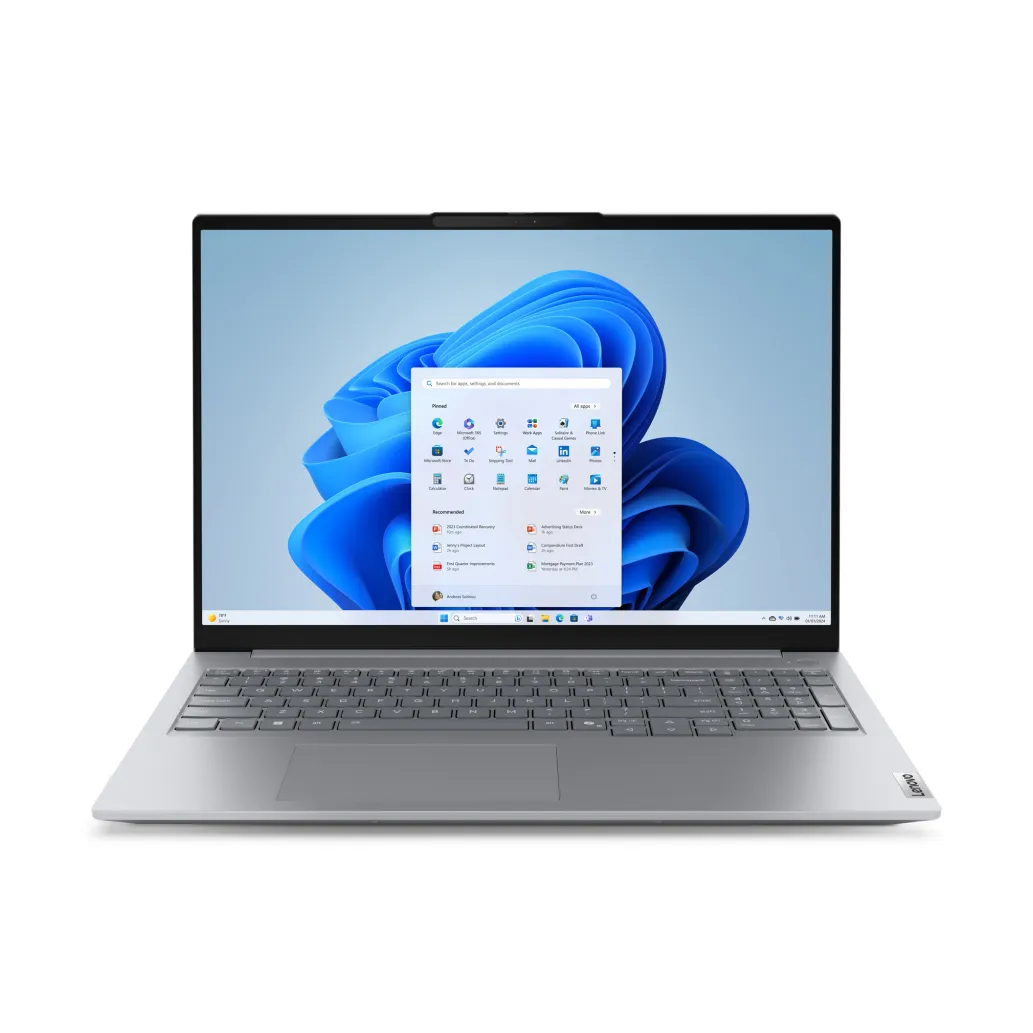 Prenosnik Lenovo 40,64 cm (16,0") ThinkBook 16 G8 1920x1200 IPS 300nit Ultra 5-225U/16GB/512GB/BL/FP/ALU-ABS/Intel Graphics/Win11Pro (21SK0076SC)