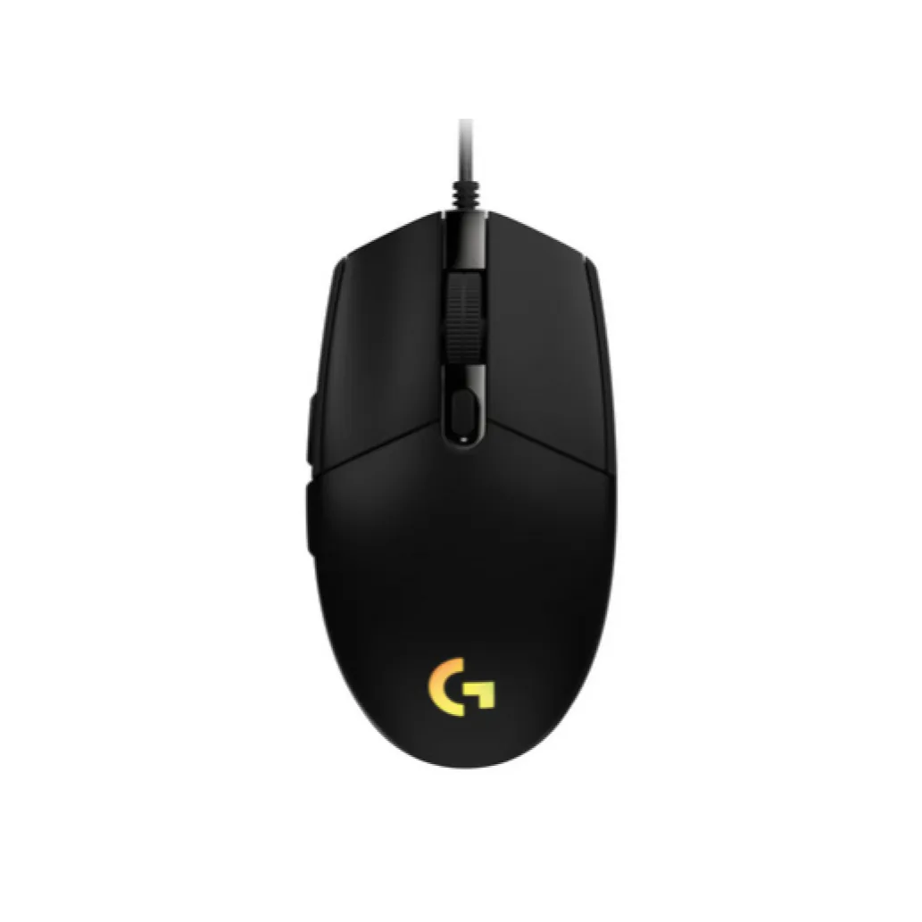 Gaming miška Žična Logitech G203 LightSync, črna (910-005796)