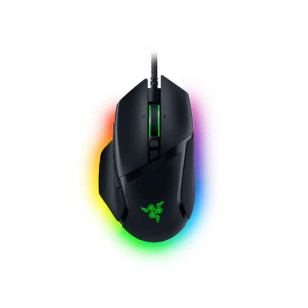 Gaming miška Žična Razer Basilisk V3 RGB, črna (RZ01-04000100-R3M1)