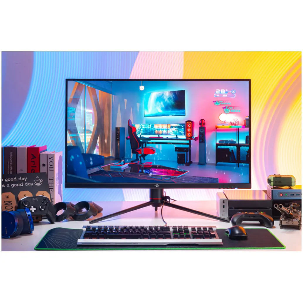 Monitor TitanArmy 81,3 cm (32,0") P32A2V 3840x2160 Gaming 160Hz Fast-IPS 1ms 2xHDMI HDMI DisplayPort USB-C 65W 2xUSB Zvočniki 2x5W DCI-P3-98% AdaptiveSync FreeSync G-Sync Compatible HDR600