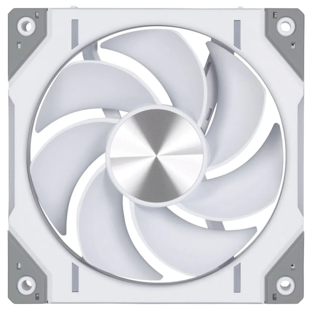 Ventilator Phanteks D30 120mm bela RGB Reverse Airflow
