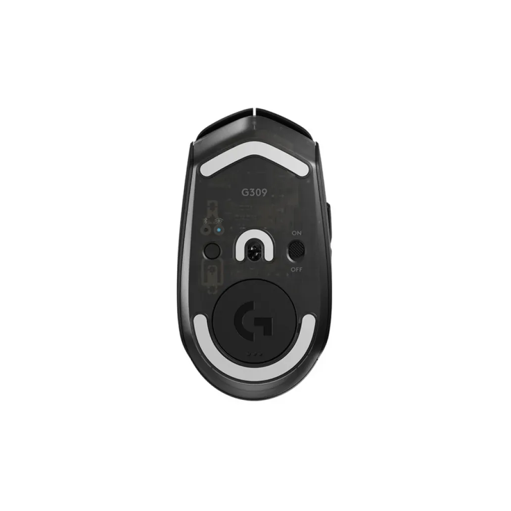 Miš Logitech brezžična G309 LIGHTSPEED LightSpeed optična gaming 25000DPI črna (910-007199)