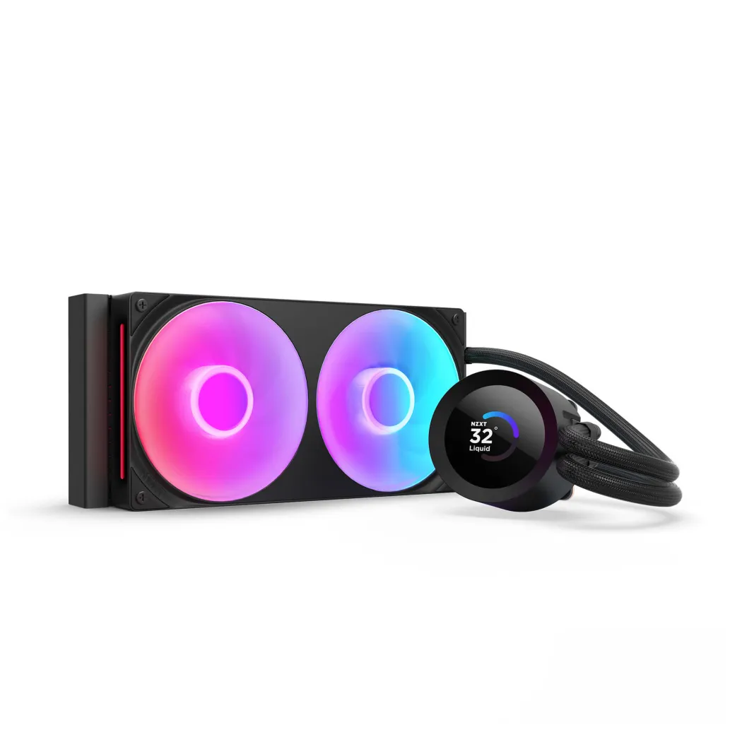 Vodno hlajenje NZXT Kraken Plus - 240mm RGB črna (RL-KR240-B2)